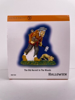 Dept 56 Halloween Village The Old Hermit In The Woods #807304 Department 56 2008