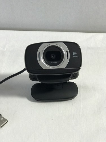 Logitech C-615 HD 1080p Webcam BLK Fold And Go Design V-U0027 Used Once Excellen - 第 2/12 張圖片