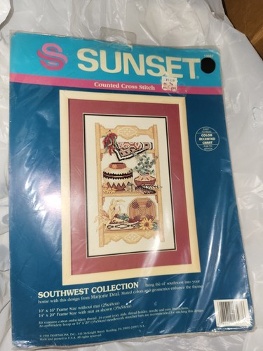 Sunset Dimensions Southwest Collection 13567 Counted Cross Stitch Kit - Bild 3 von 4