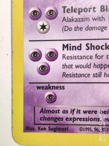 Pokemon Dark Alakazam Unlimited Team Rocket Raro 18/82 Ligeramente Jugado LP - Imagen 2 de 6