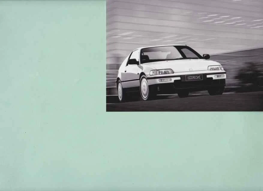 photo de presse / press photo original Honda CRX 1988 - Photo 1/1