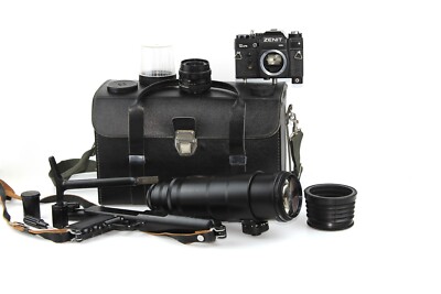 Soviet PhotoSniper FS 12 Lens TAIR-3S (4,5/300) HELIOS 44-6 Camera