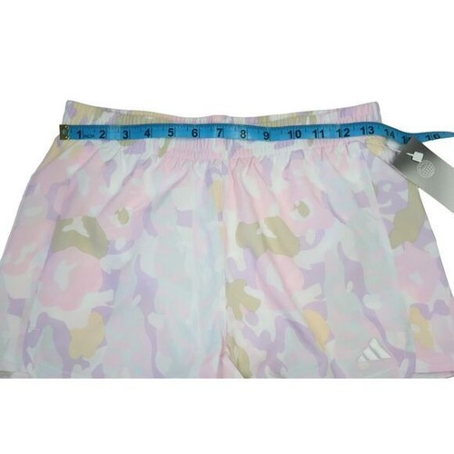 Adidas Girls White, Pastel pink, and Purple Shorts Size XL (16) - Picture 3 of 7