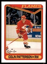 1990-91 O-Pee-Chee Colin Patterson Calgary Flames #420