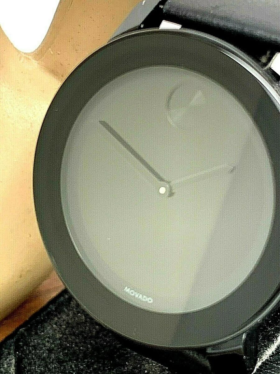 Movado Men s Watch 3600306 Bold 42mm Black Dial Swiss Quartz