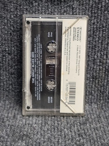Vintage Great Blues Men 2LP Records On 1 Tape Vanguard Studios Twofer 1988 - Picture 2 of 4
