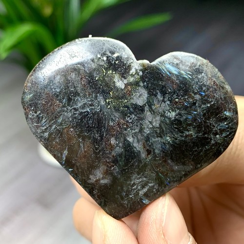 44G Mágico Natural Rosa Rojo En Forma de Corazón Cristal Mineral Espécimen - Imagen 12 de 18