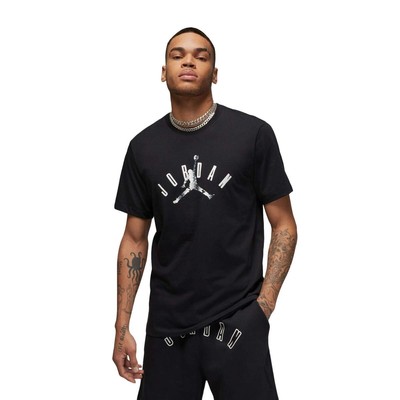 T-Shirt Nike Air Jordan Jumpman Flight MVP Tee Black Noir