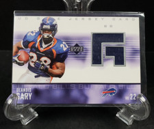 2003 Upper Deck UD Game Jersey Patch Olandis Gary #GJ-OG - FAST SHIPPING