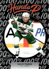 2021-22 Upper Deck Hundo P Zach Parise Minnesota Wild #HP-2