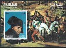 SHARJAH Napoleon. Yvert BF 64 neuf sans charniere **  MNH. Peinture.