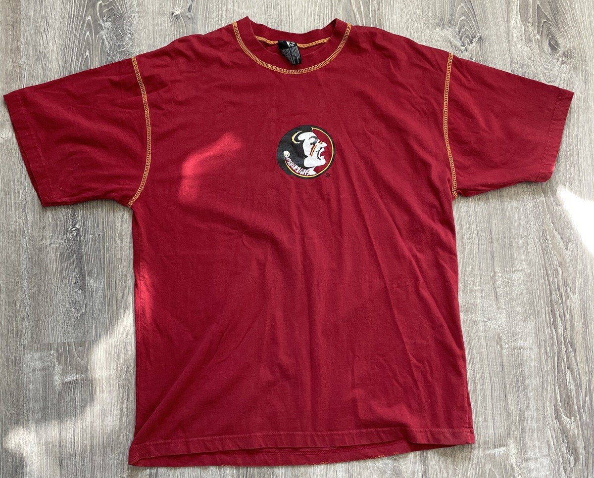 Vintage FSU Florida State University Seminoles Starter Crew T-Shirt Mens L  47371