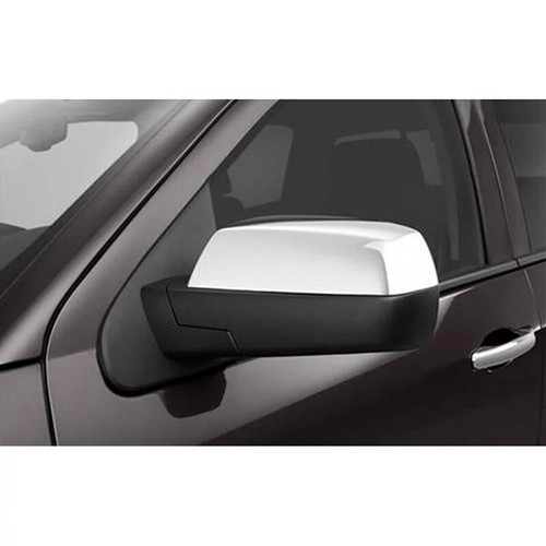 Fits 2014-2018 Chevy Silverado Chrome Top Mirror 4Dr Handle Tailgate Covers - Picture 4 of 16