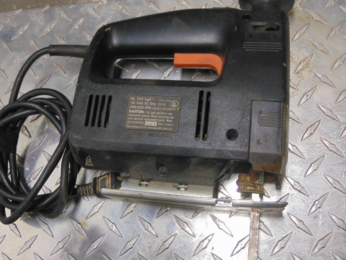 BLACK & DECKER 7572 2-SPEED JIG SAW TYPE 1 | eBay BLACK & DECKER 7572 2-SPEED JIG SAW TYPE 1 | eBay