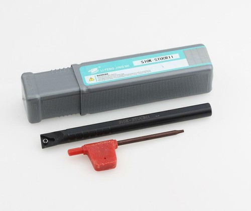 93° S10K STUCR11 Barra perforadora indexable Soporte para herramienta de giro Mano derecha para TCMT11 - Imagen 5 de 6