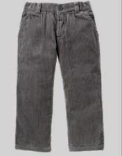 Sz 4 New Gymboree GRAY CORDUROY PANTS Holiday Traditions boy Christmas Cotton