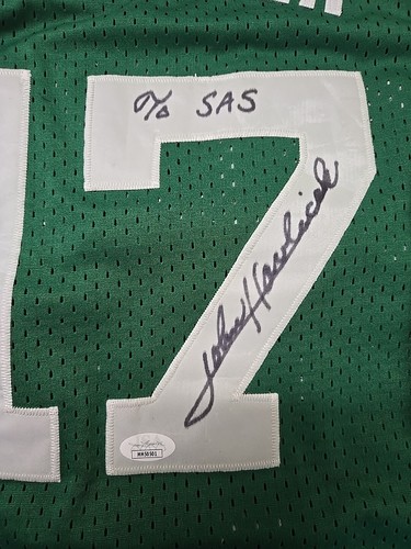 John Havlicek Signed Celtics Jersey HOF Inscribed JSA certified - Picture 2 of 5