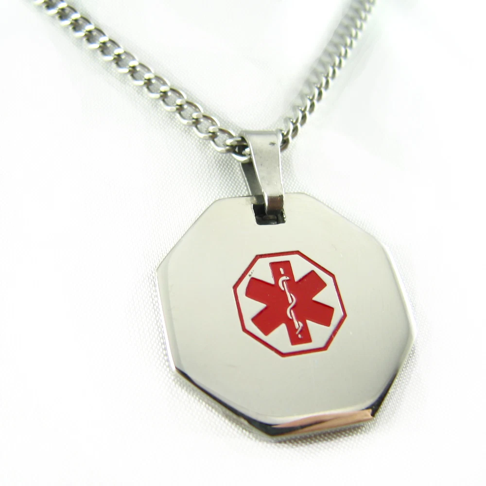 Best medical id best sale necklace