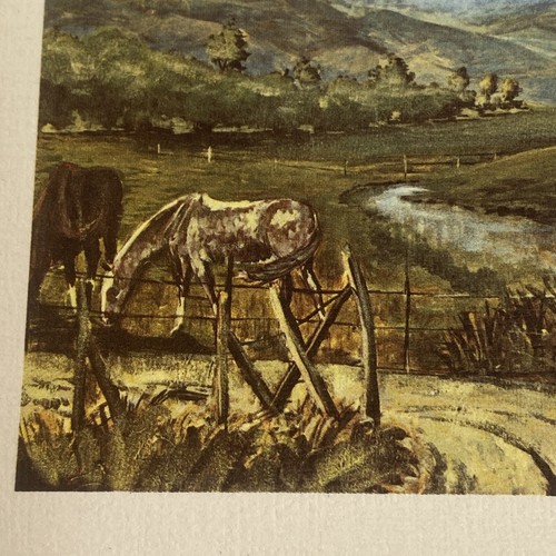 1969 Pikes Peak Colorado Springs Art Postcard Horses Mountains Unposted - Picture 4 of 7