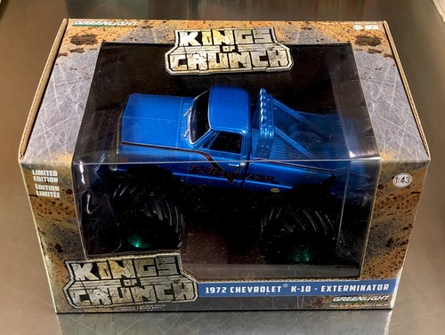 GREENLIGHT GREEN MACHINE 1/43 KINGS OF CRUNCH 1972 CHEVROLET K-10 EXTERMINATOR - Picture 3 of 4