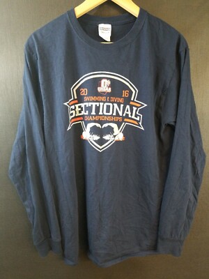 2016 OHSAA Ohio High School Swimming Diving Sectional Long Sleeve Shirt 1A