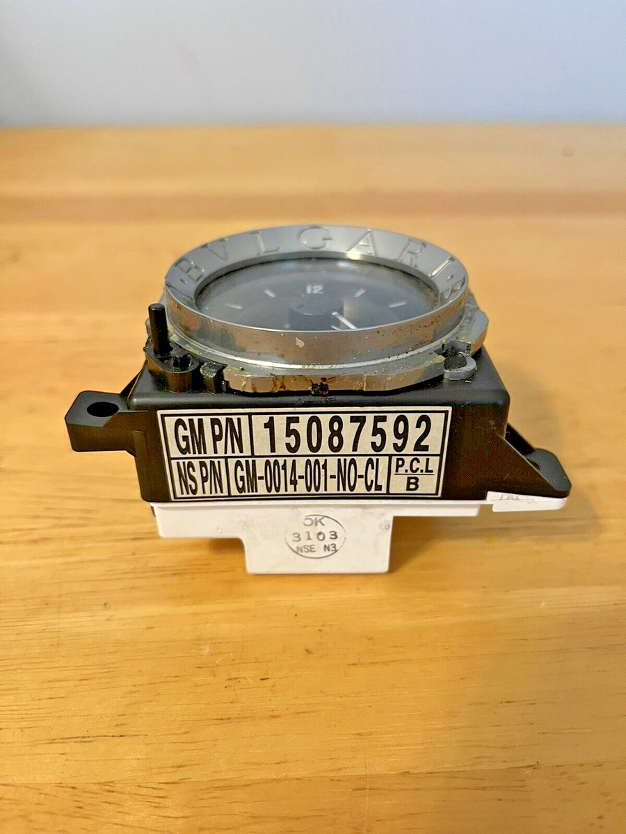 エスカレード キャデラック ブルガリ パネル付き エスカレードのBVLGARI・ブルガリ時計・純正品・DIYに関する
