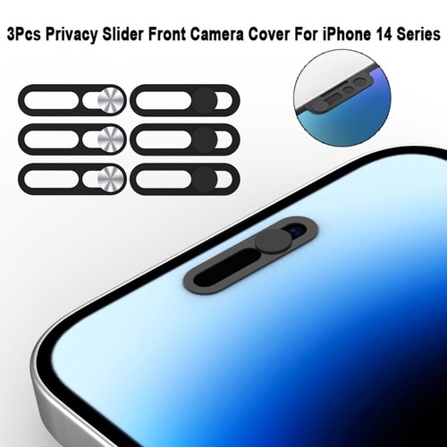 Privacy Cap Front Camera Slider Webcam Cover For iPhone 14 14 ProMax Plus