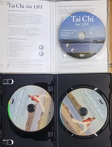 2x DVD- Tai Chi For Life: Gentle Exercises, Seniors Beginners +Tai Chi For Aging - Picture 3 of 6