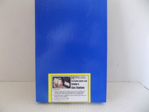 ERNI'S GAS STATION #081 KIT BY; BLAIR LINE PO. N SCALE NOS - Picture 2 of 5