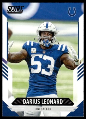 2021 Score Darius Leonard Indianapolis Colts #164