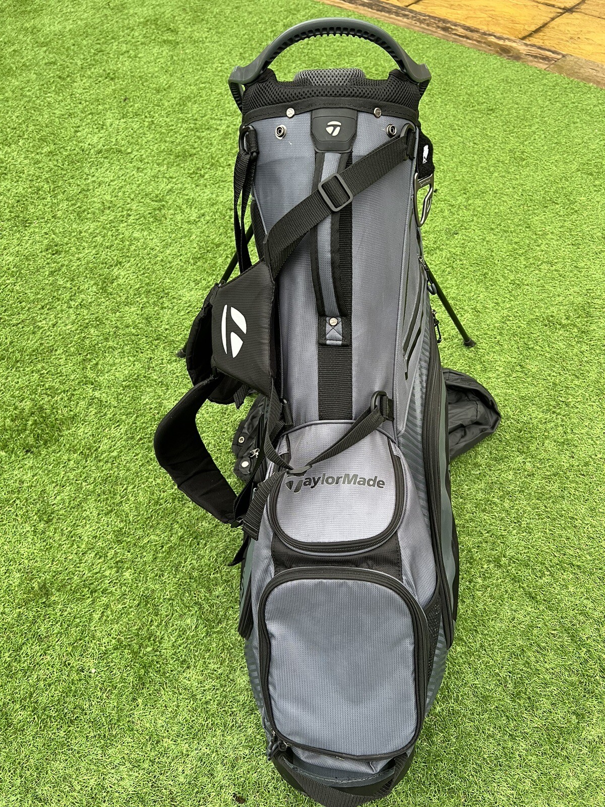 TaylorMade Pro Stand 8.0 Golf Stand Bag Charcoal / Black eBay