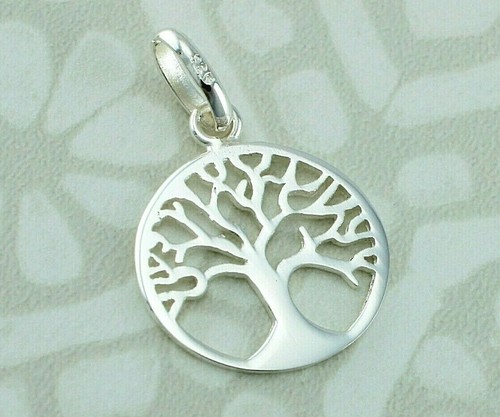 925 Sterlingsilber Lebensbaum Anhänger - Charm - Bild 2 von 2