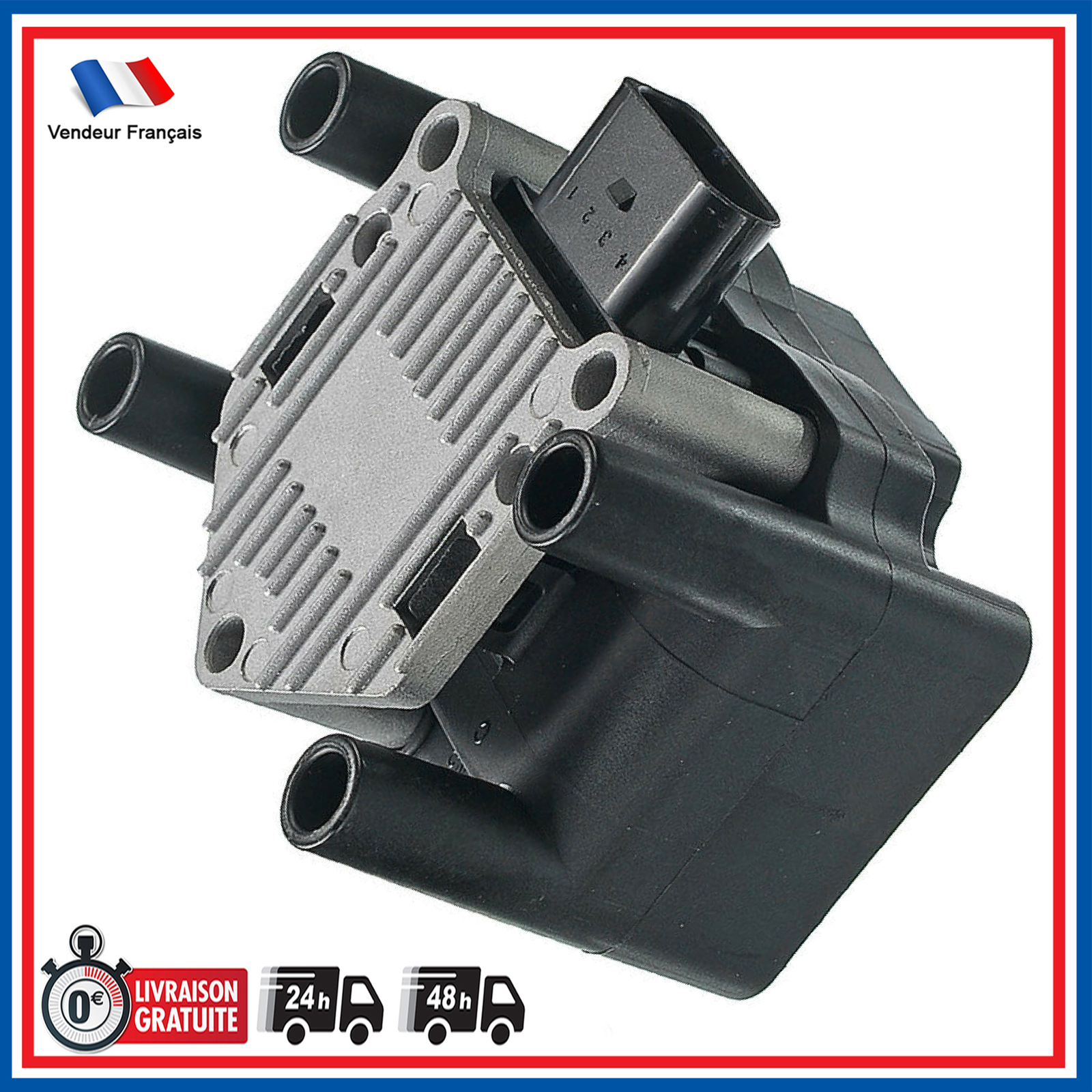 Bobine d'allumage 032905106B haute tension pour stabiliser le ralenti moteur VAG