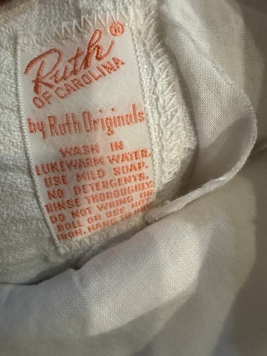 Ruth Of Carolina Vintage Baby Girls Sun Dress Cherry Fruit Shift 9 12 Months - Picture 3 of 7