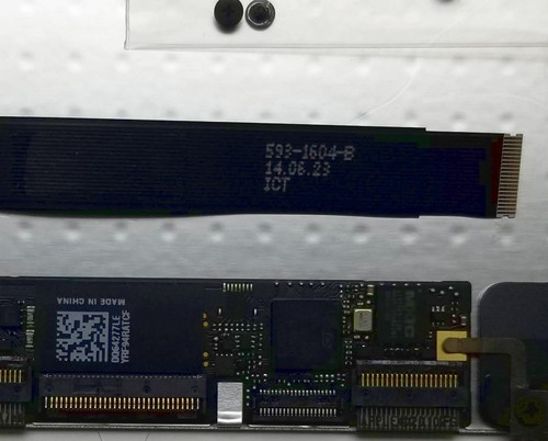 Macbook Air A1466 Trackpad Touchpad 2013 2014 2015 2017 con cavo 593-1604-B - Foto 2 di 4