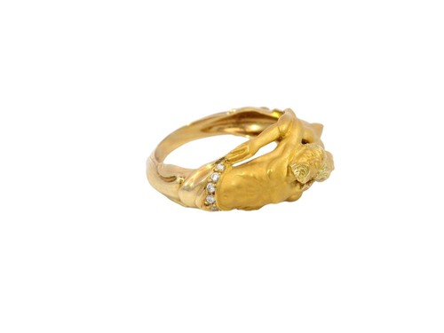 Lady's Carrera y Carrera Eden Ring in 18K Gold with Diamonds - Picture 5 of 7