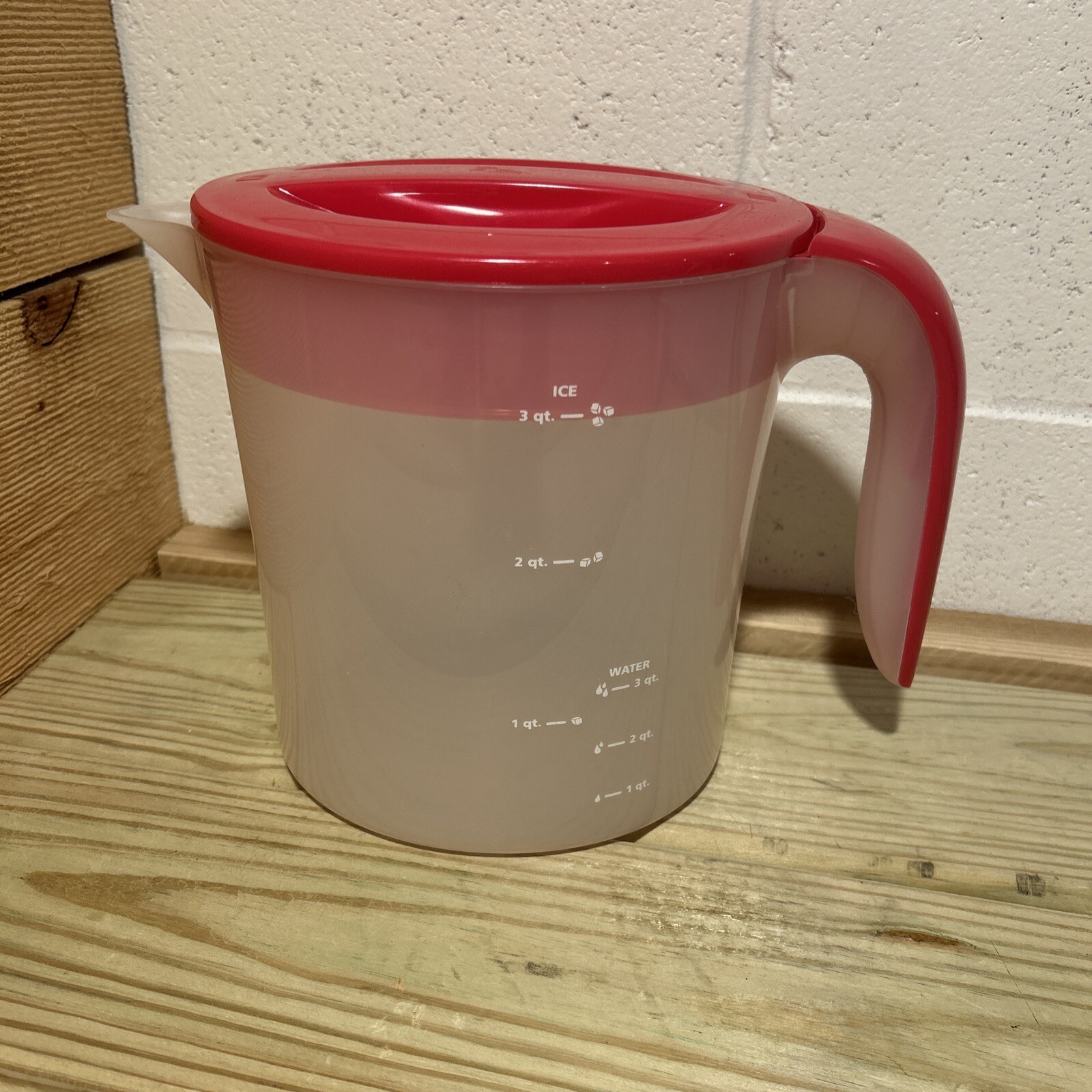 Mr Coffee Iced Tea Maker TM70 3 QUART Frosted Pitcher Pink Lid eBay