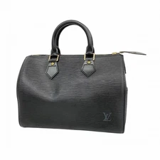 Louis Vuitton Epi Speedy 25 M43012 Noir Handbag B Rank