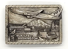 Vintage Boeing 767 Belt Buckle