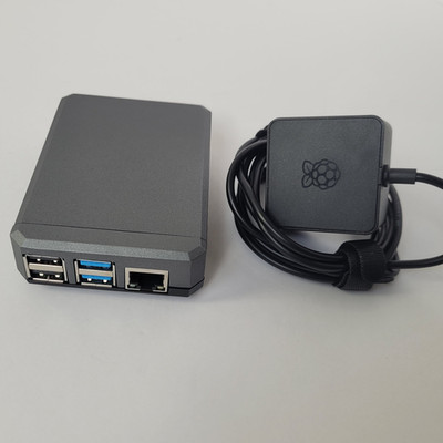Raspberry Pi 4 8GB Kit, Argon Neo Case, 32GB SD Card w/ Raspberry Pi OS, Used