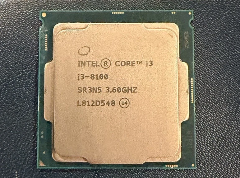 Intel Core i3-8100 Processor Model Computer Processors (CPUs) for