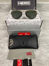 RAY BAN | NEW | AVIATOR MEDIUM | 3025 L0205 | GOLD | GREEN