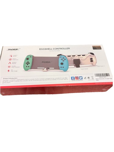 DOBE - Eggshell Controller For N-S / N-S OLED - Black New Sealed In Box - Picture 4 of 5