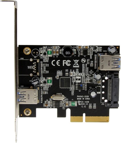 StarTech.com PEXUSB311EI 2 Port USB 3.1 (10 Gbps) Card, USB-A 1x External 1x Int - 第 4/6 張圖片