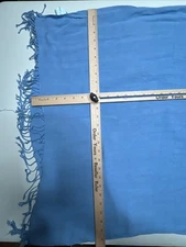 Bijoux Terner Pseudo Pashmina  Women’s Shawl Scarf Fringe blue