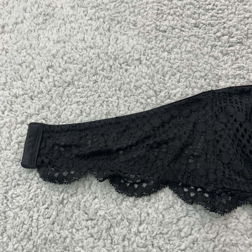 Victoria Secret BH L Bralette Bralette Large schwarz trägerlos Bügel - Bild 3 von 9