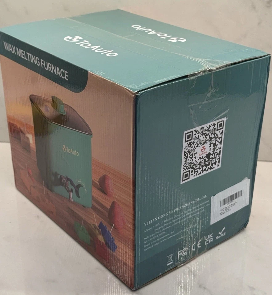 TOAUTO 4L Wax Melter Electric Melting Pot Pour Spout for Soap Candle Making 120V - Image 4 of 4