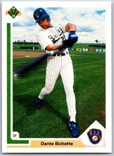 ⚾ 1991 Upper Deck #712 Dante Bichette Milwaukee Brewers