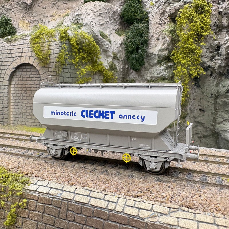 Wagon céréalier Fauvet-Girel SNCF pour compléter votre rame marchandises