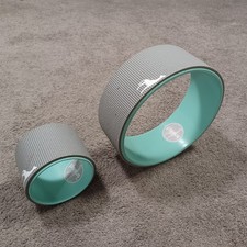 Chirp Wheel Set of 2 Plexus Yoga Stretch Rollers 12"  6"